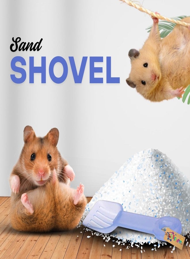 Western Era Hamster Sand Shovel for Cage Cleaning | Small Pet Litter Scooper for Hamsters, Rabbits, Guinea Pigs, Mice | Bath Sand & Bedding Removal | Easy-to-Grip Handle | Cage Cleaning Tool - Image 2